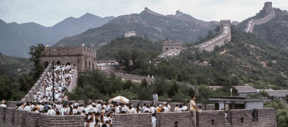 Badaling is overcrowded