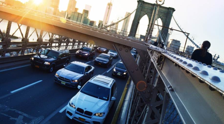 Brooklyn Bridge traffic