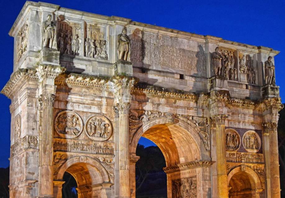 Arch of Constantine decoration