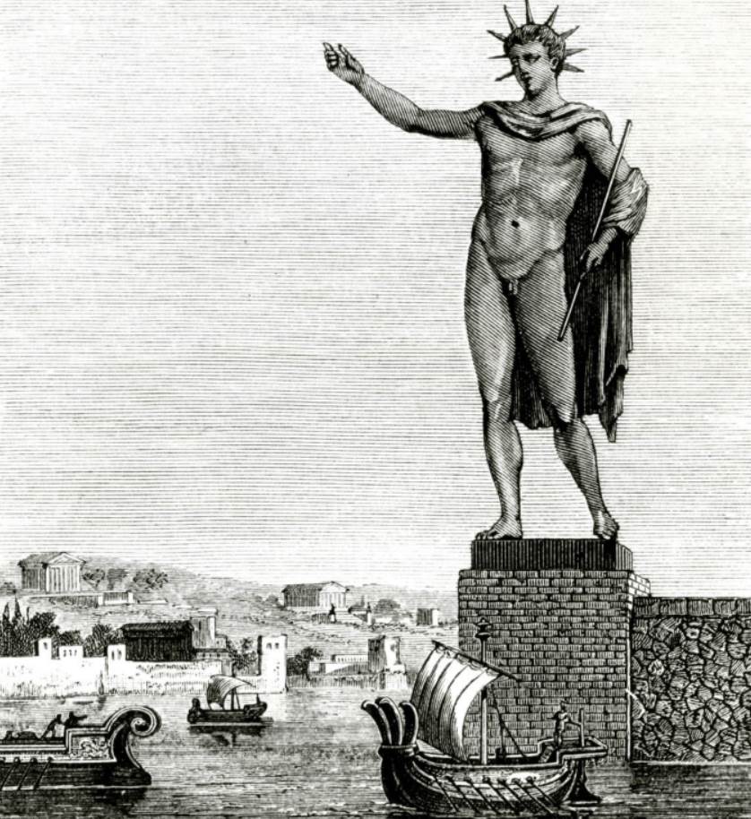 Impression of the Colossus of Rhodes