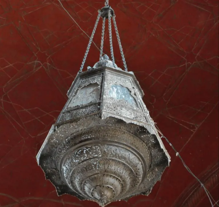 Lamp of Lord Curzon in the Taj Mahal