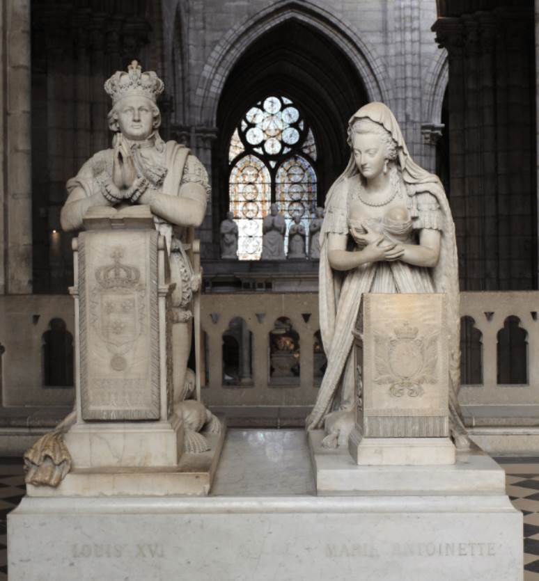 Grave of Marie Antoinette and Louis XV