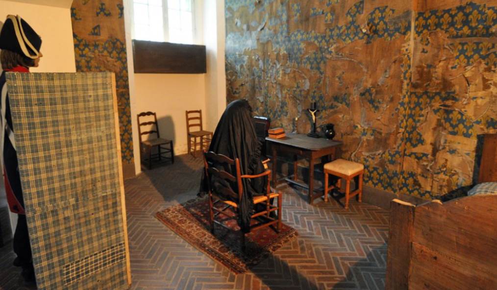Marie Antoinette's prison cell 