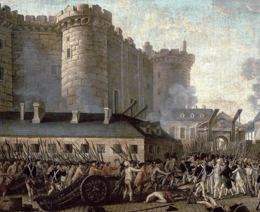 Storming of the Bastille on July 14, 1789