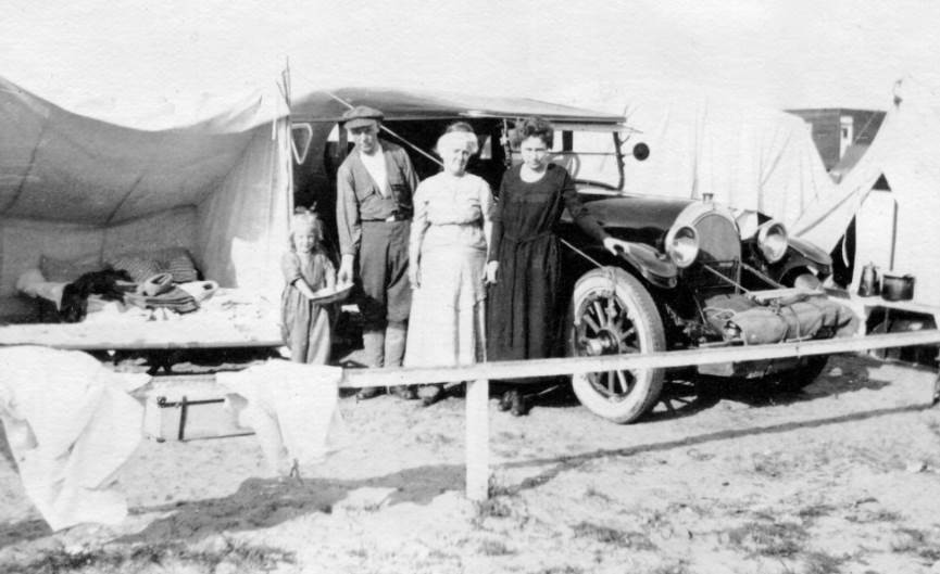 Traveling by car became possible in the 1920s