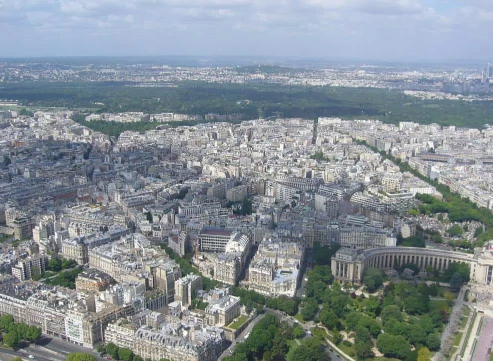 Bois-de-Boulogne-from-Eiffel-Tower