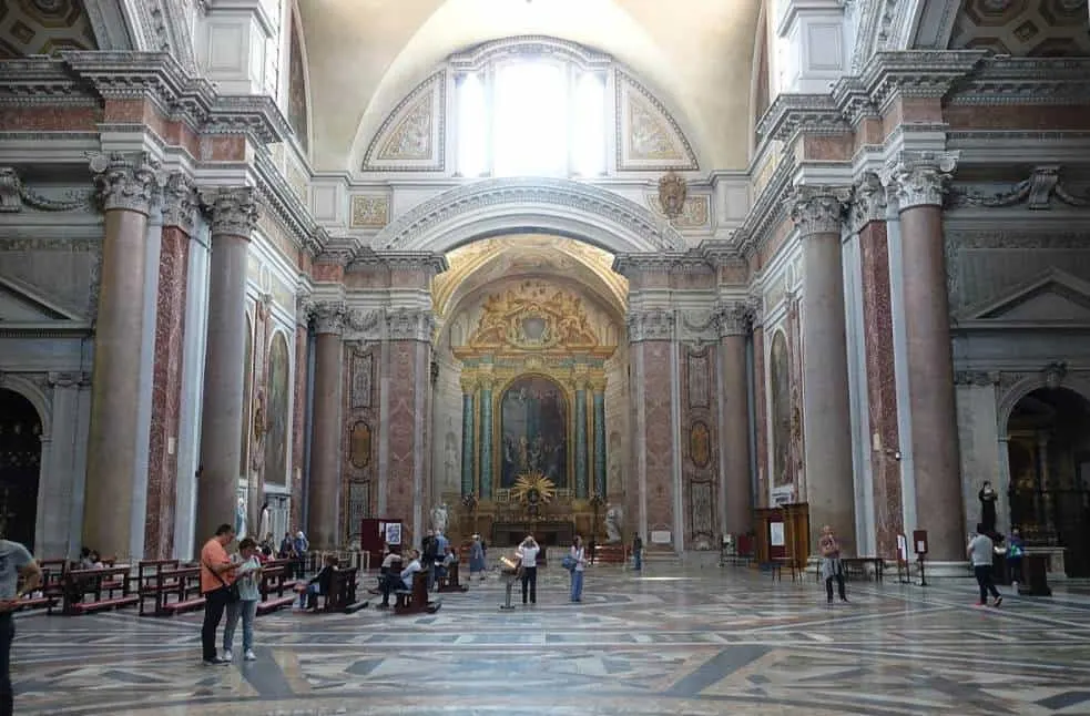 Santa-Maria-Degli-Angeli-interior
