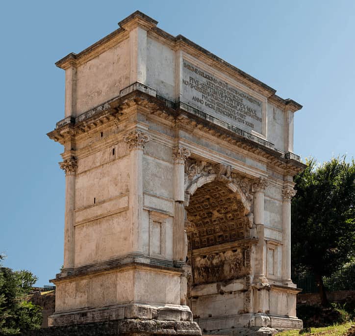 facts about the arch of titus