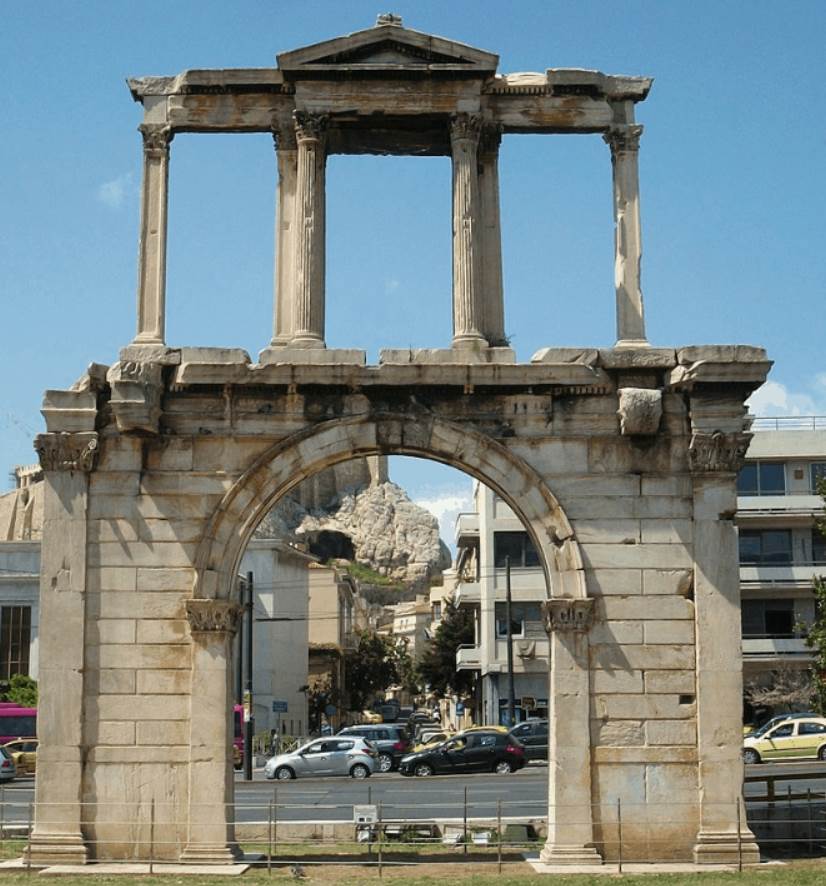 Hadrians Arch in Athens