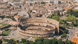 Colosseum in Rome completed during Titus reign
