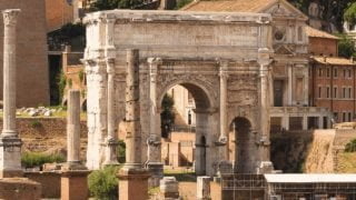 Arch of Septimius Severus facts