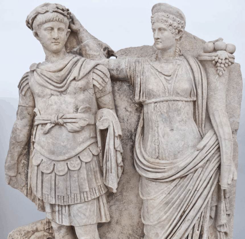 Agrippina crowning Nero