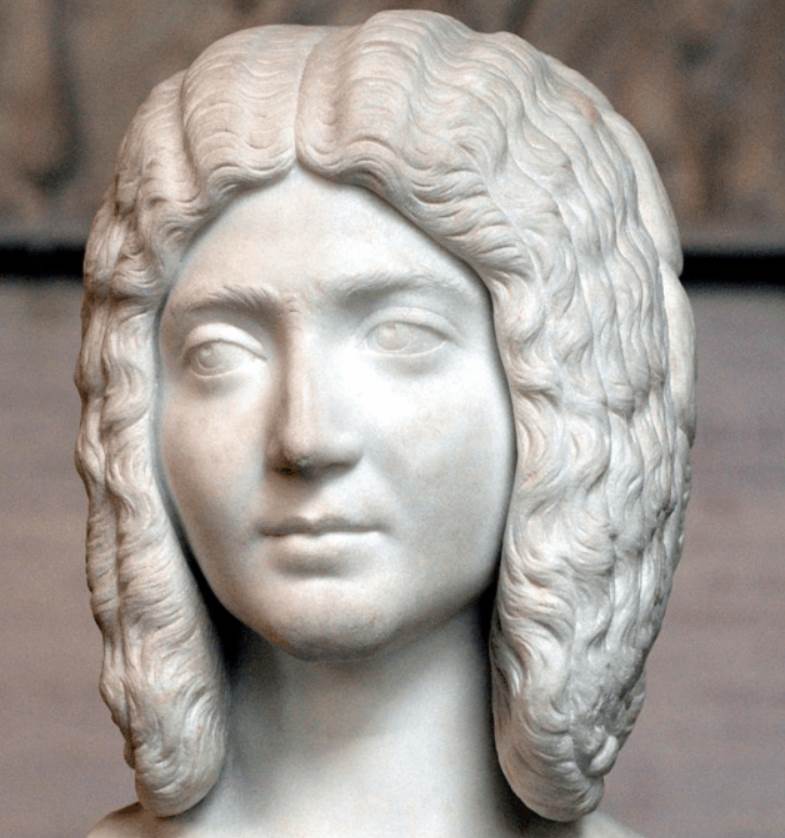 Bust of his second wife Julia Domna
