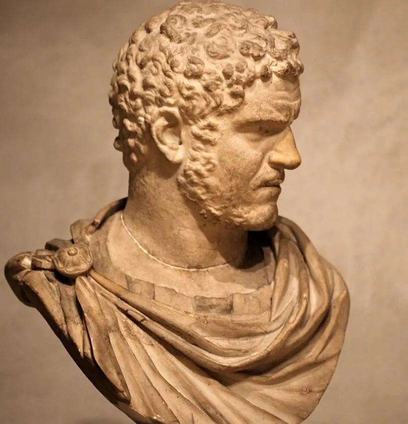 The assassinated Emperor Caracalla