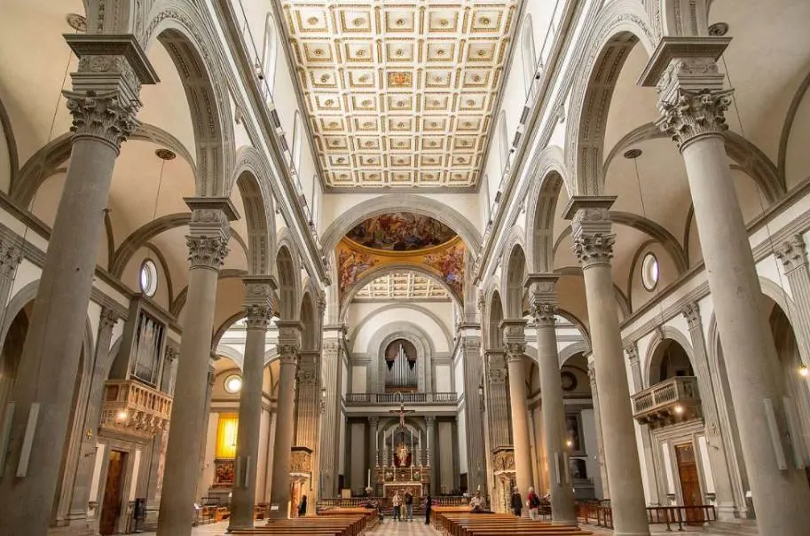 Interior of the Basilica