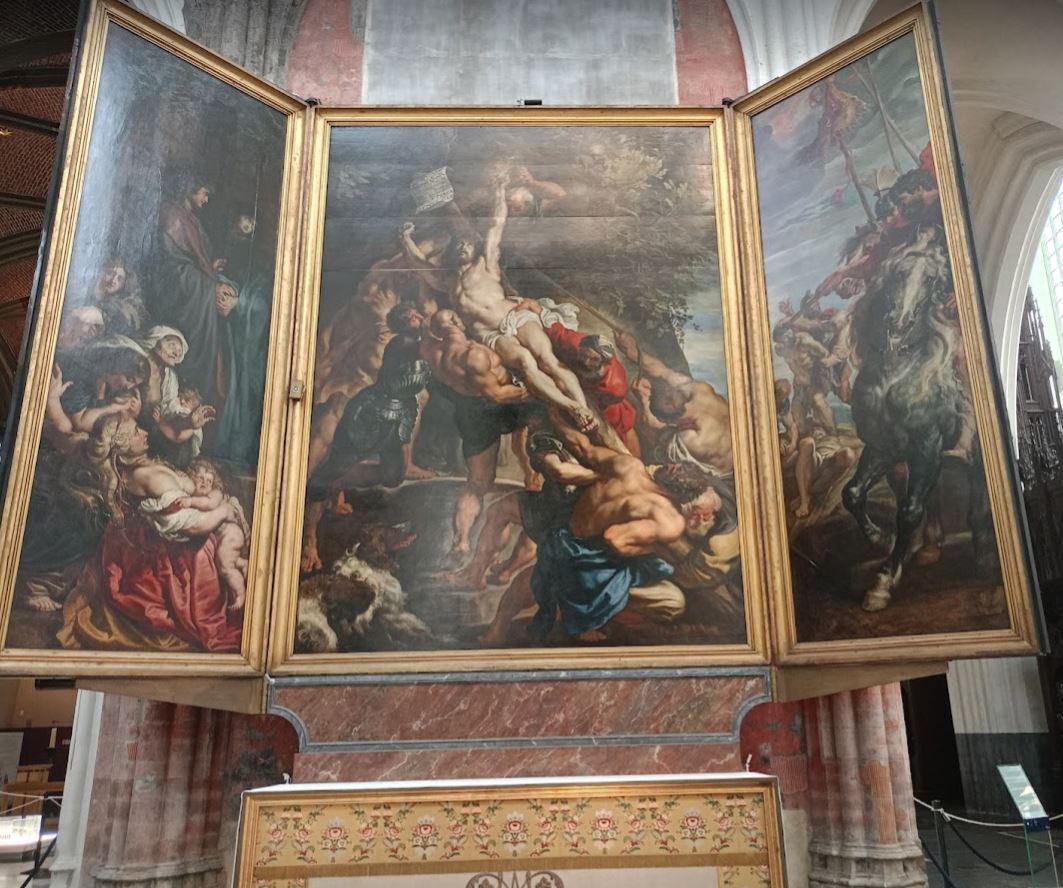 Elevation of the Cross by Rubens