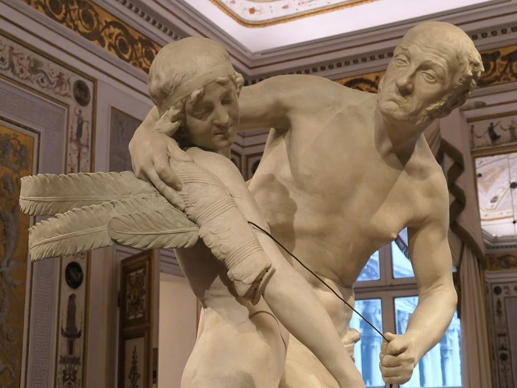 Daedalus and Icarus Antonio Canova grandfather