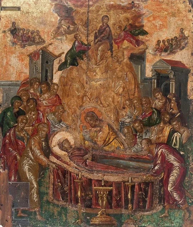 Dormition of the virgin el greco