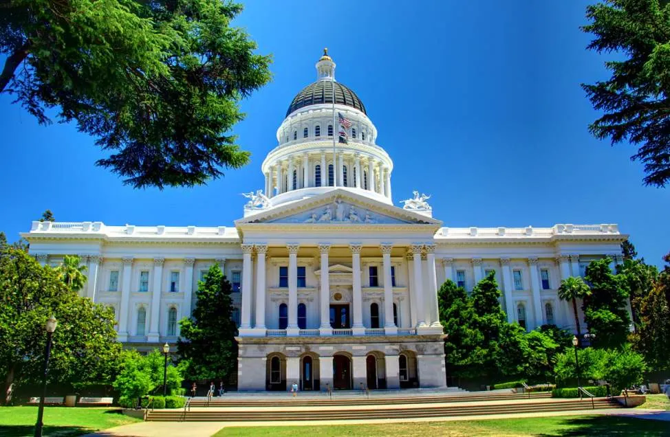 Famous buildings in California State Capitol