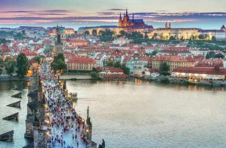 Famous buildings in Prague architecture
