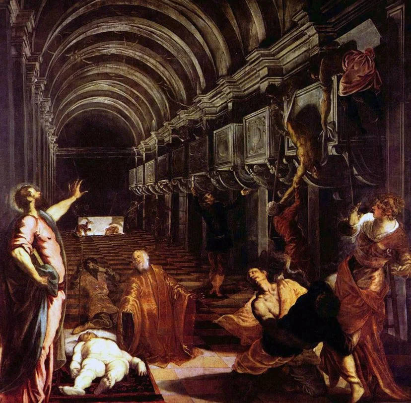Finding the body of saint mark tintoretto famous paintings