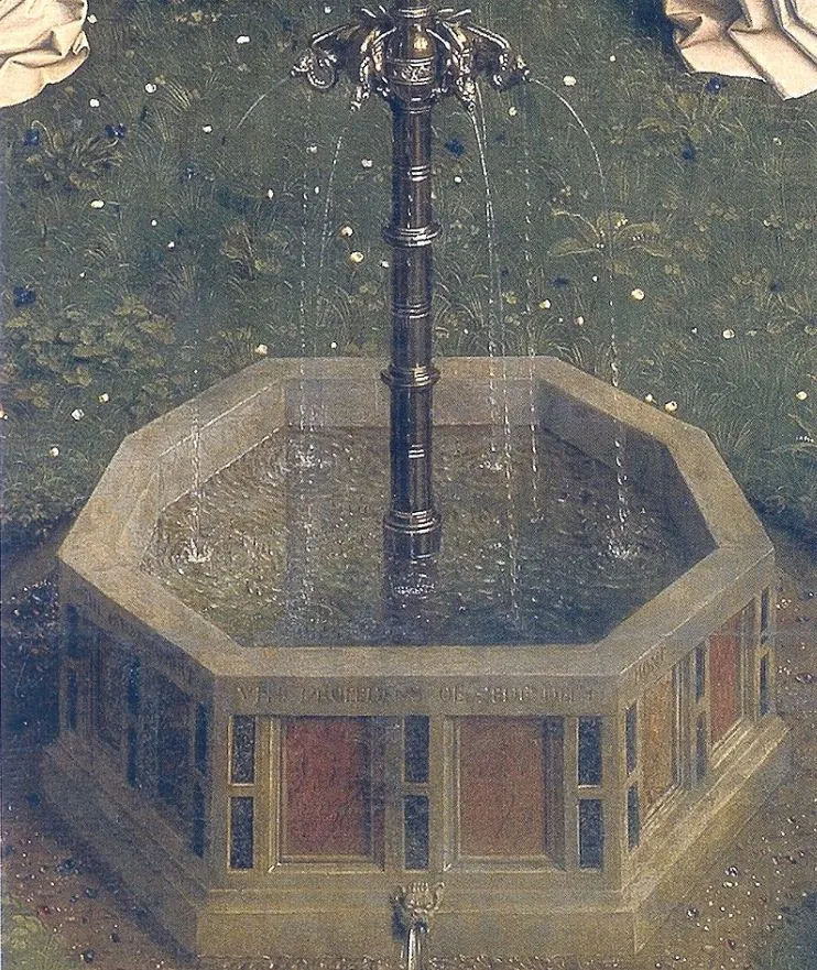 Fountain of life Ghent altarpiece