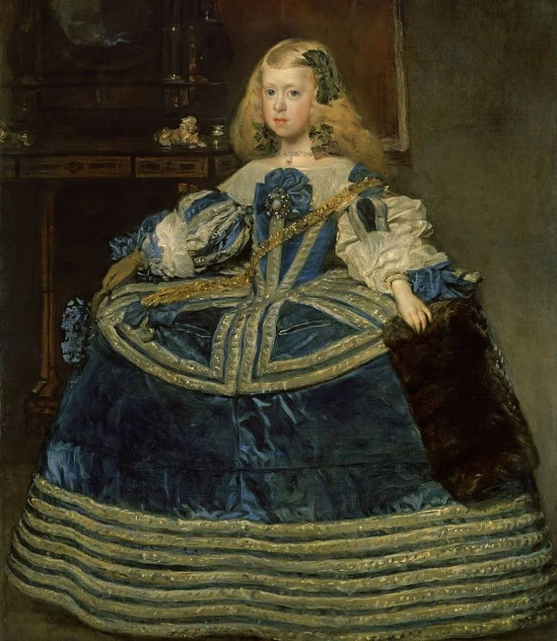 Infanta Margarita Teresa in a Blue Dress