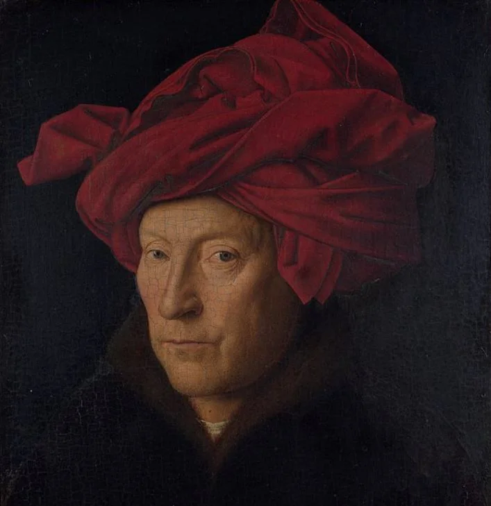 Portrait of a man by Jan van Eyck portrait