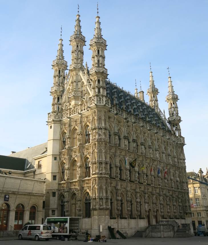 Leuven Town Hall architecture