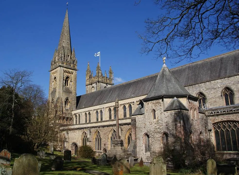 Llandaff Cathedral famous buildings in Wales