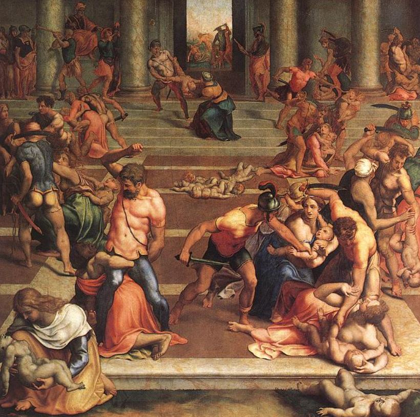 Massacre of the Innocents Famous Daniele da Volterra paintings