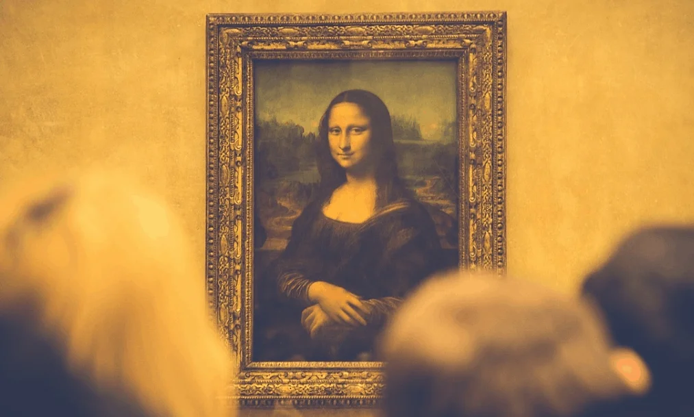 Mona lisa painting