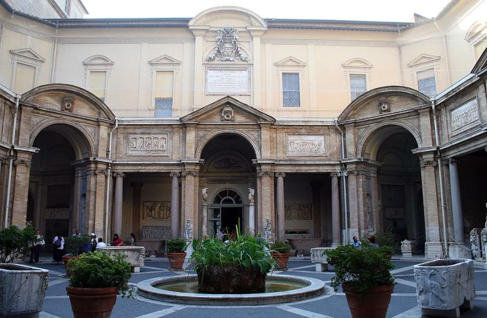 Pio-Clementine Museum Courtyard