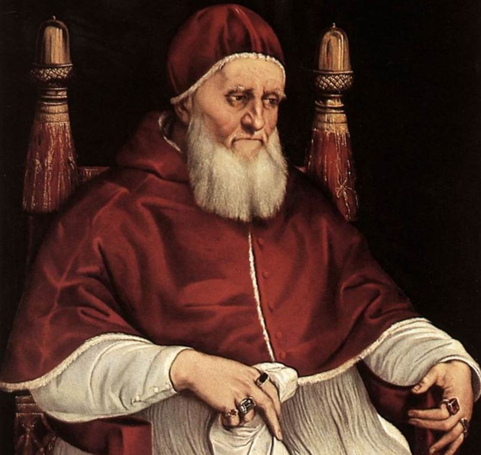 Portrait of Pope Julius II Uffizi Version