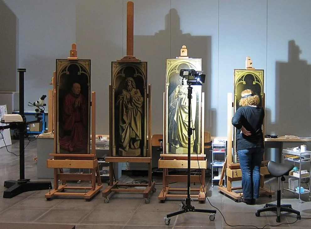Restoration of the Ghent Altarpiece