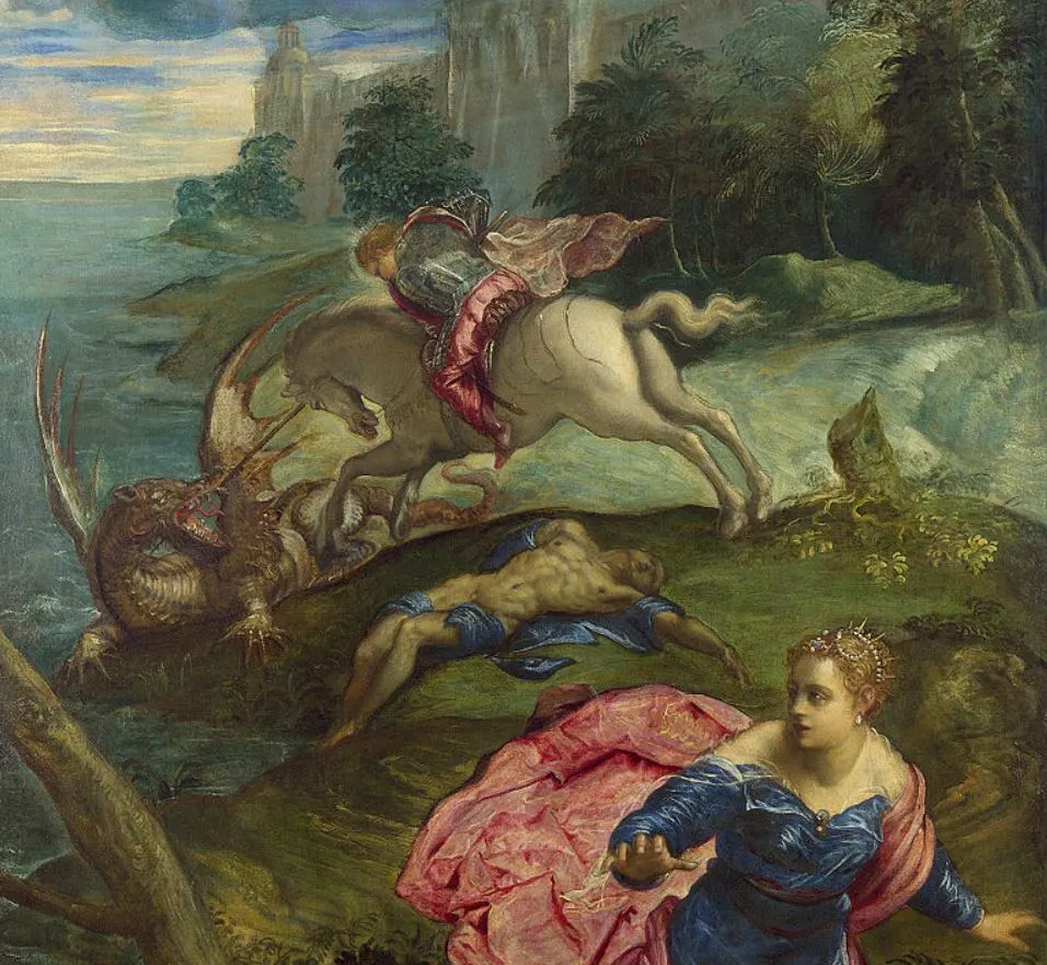 Saint George and the Dragon Tintoretto