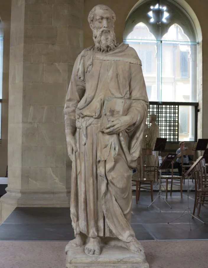 Saint Mark by Donatello in museum