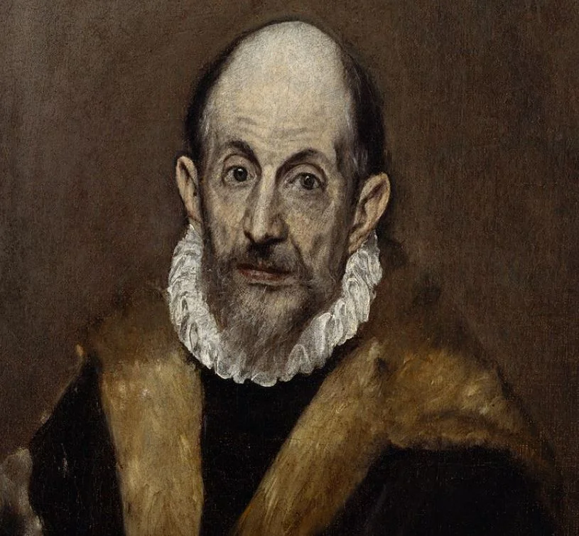 Self portrait of el greco