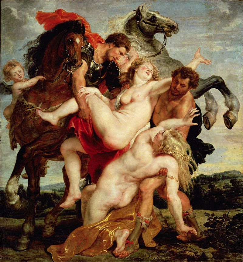 The Rape of the Daughters of Leucippus rubens
