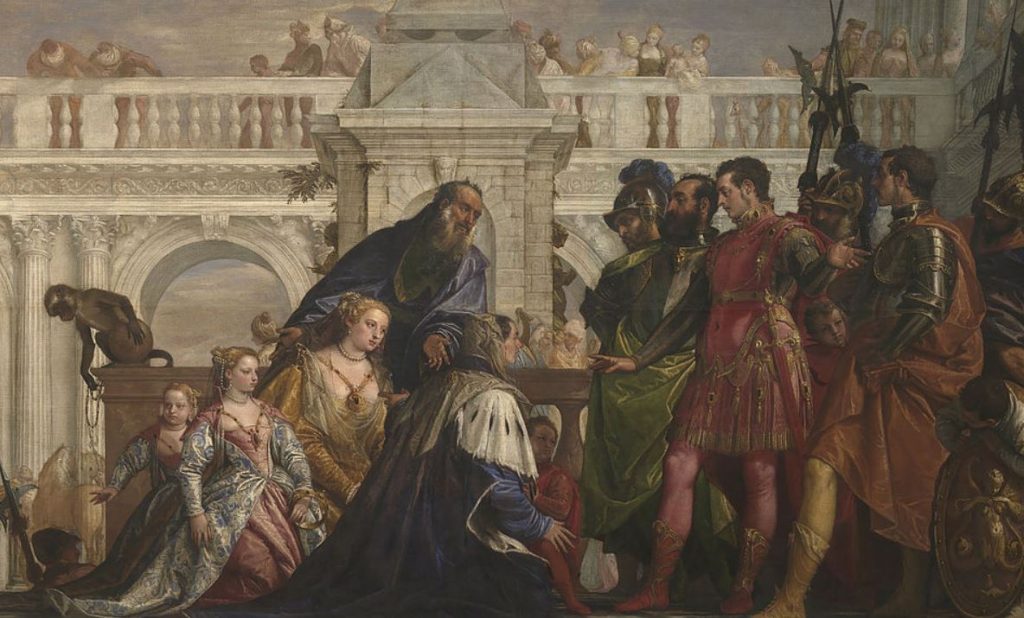 The family of darius before Alexander