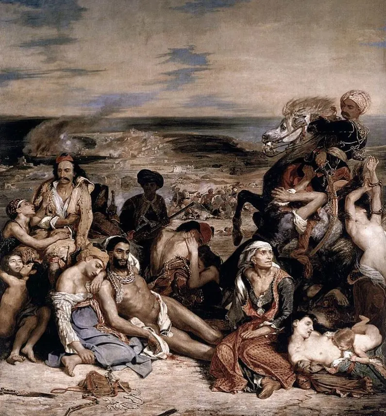 The massacre at chios Delacroix