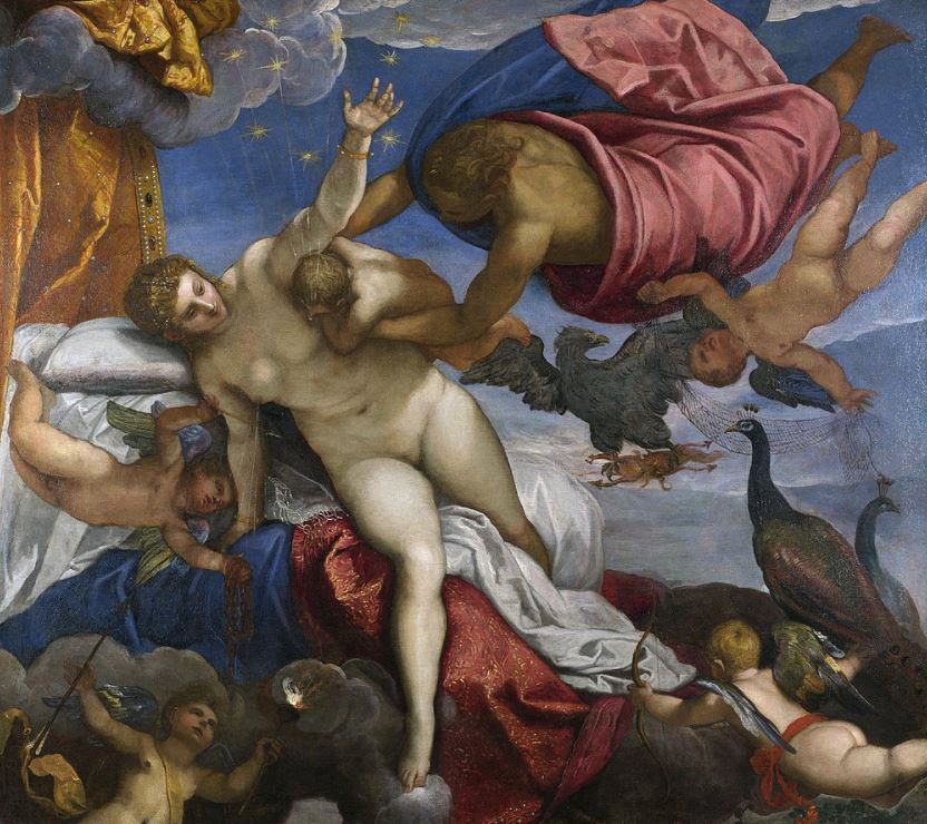The origin of the Milky Way Tintoretto