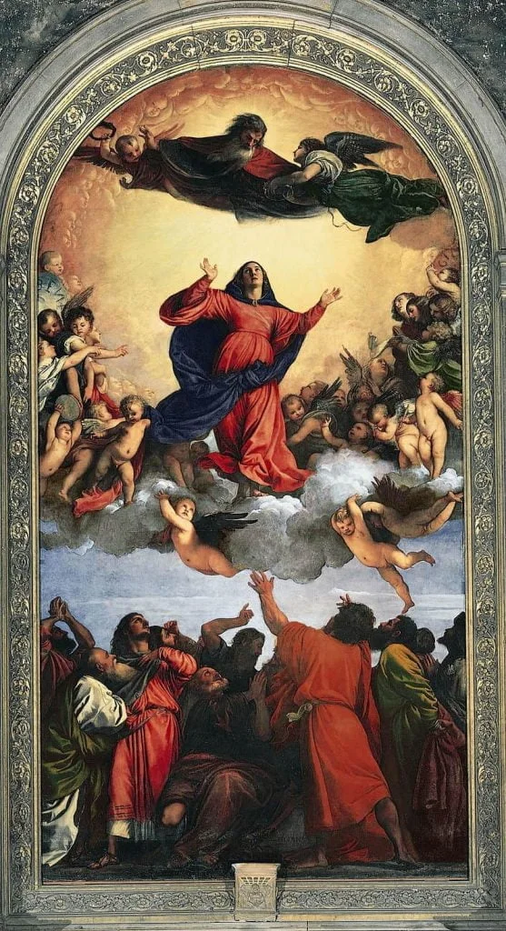 Assumption Of The Virgin By Titian - Top 12 Facts 1 Titian Assumption of the virgin