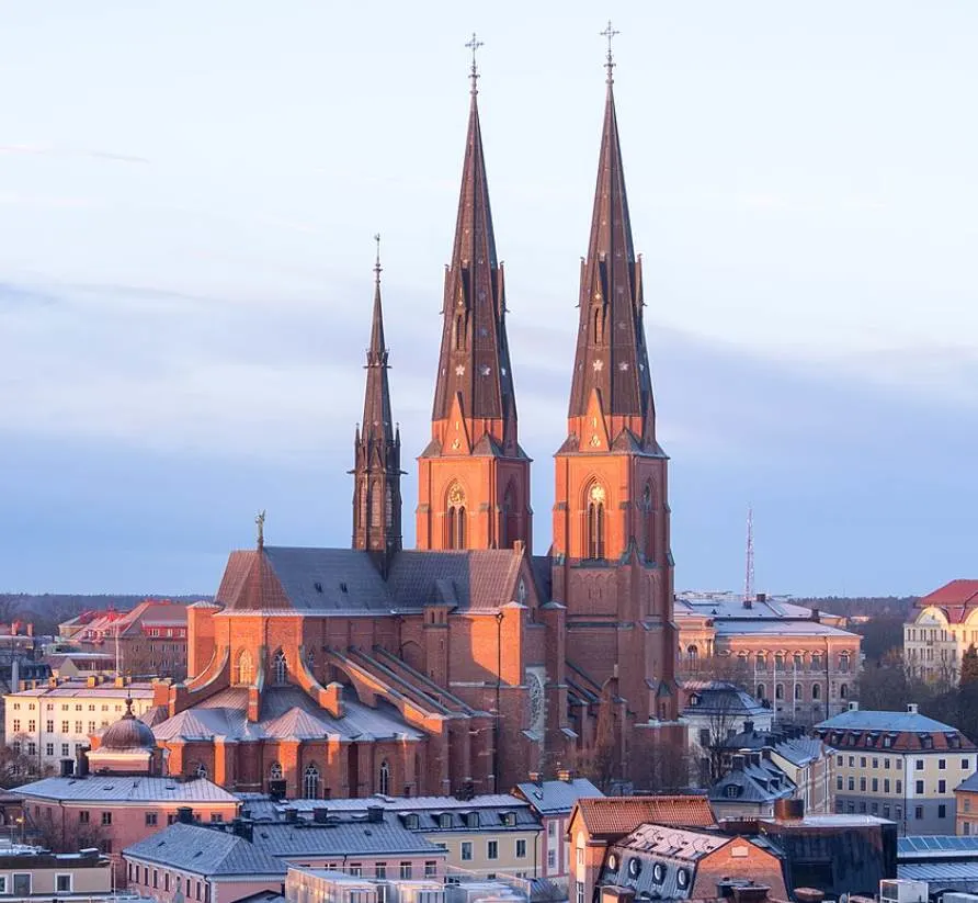 Uppsala Cathedral Sweden architecture