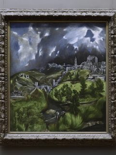 View of Toledo by EL Greco in MET Museum