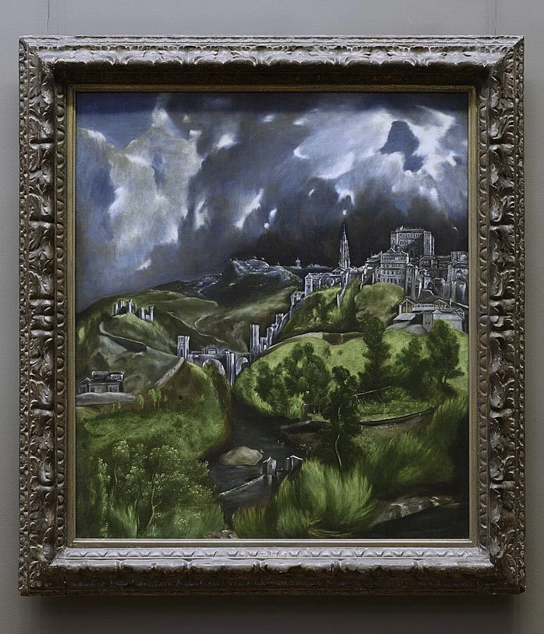 View of Toledo by EL Greco in MET Museum