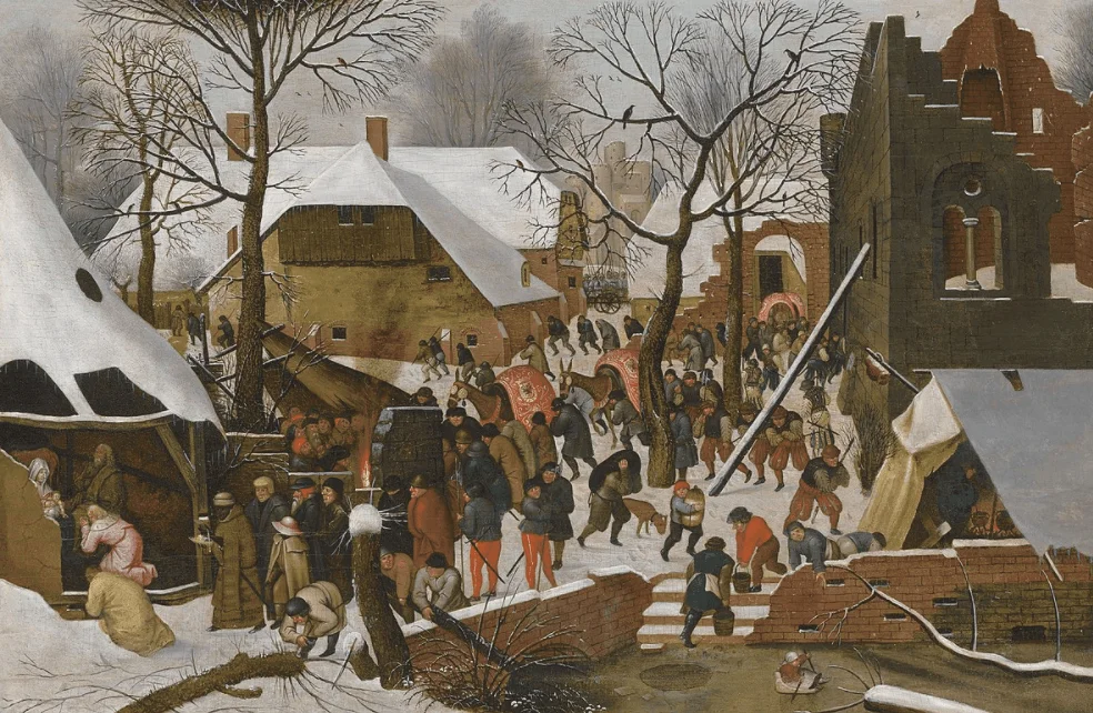 15 Interesting Facts About Jan van Eyck 1 Adoration of the Magi in the Snow by Pieter Brueghel, the Younger