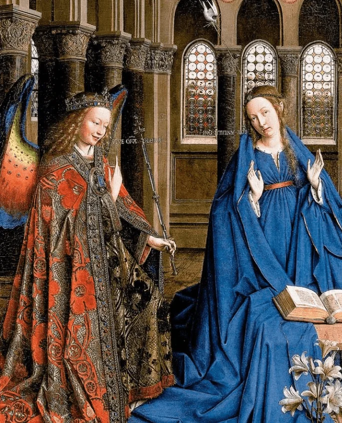 Annunciation Jan van Eyck