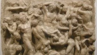 battle of the centuars by Michelangelo