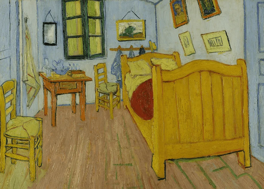 Facts about the Yellow house bedroom in Arles